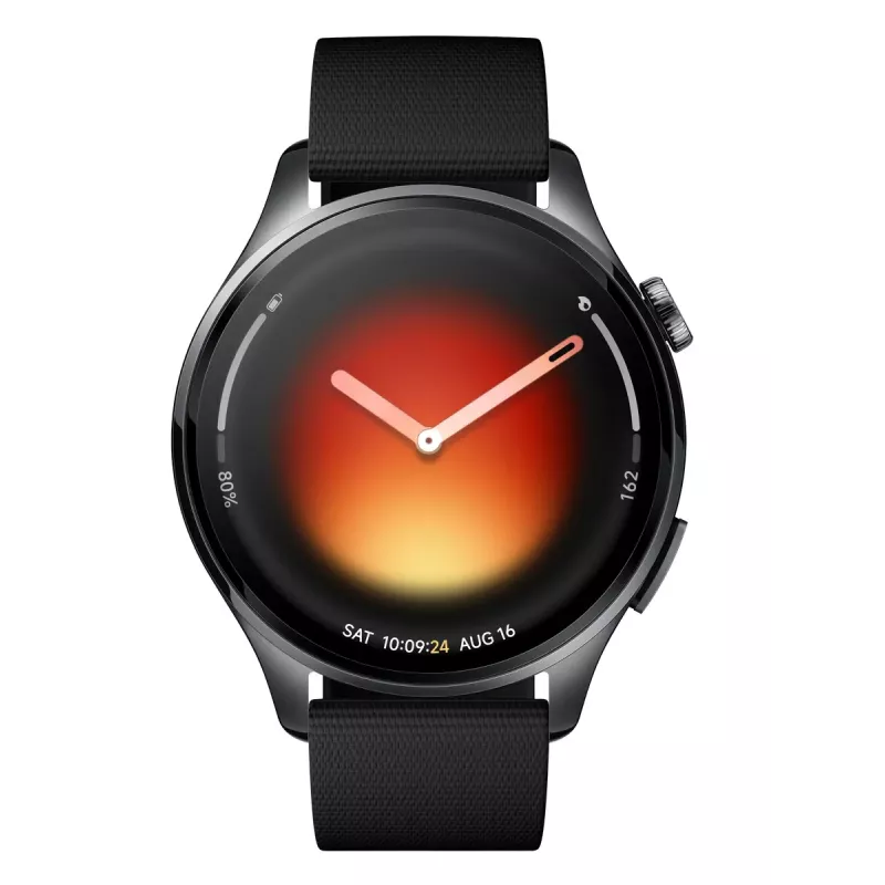 Smartwatch Xiaomi Watch 5 — AMOLED 1,54 Zoll 480x480, Bluetooth 5.4, wasserdicht, Herzfrequenzmesser, Schwarz
