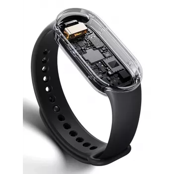Armband-Aktivitätstracker Xiaomi Smart Band 10 AMOLED 1.72 Zoll (4.37 cm) Schwarz, 233 mAh, 212×520 px