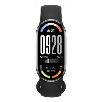 Armband-Aktivitätstracker Xiaomi Smart Band 10 AMOLED 1.72 Zoll (4.37 cm) Schwarz, 233 mAh, 212×520 px