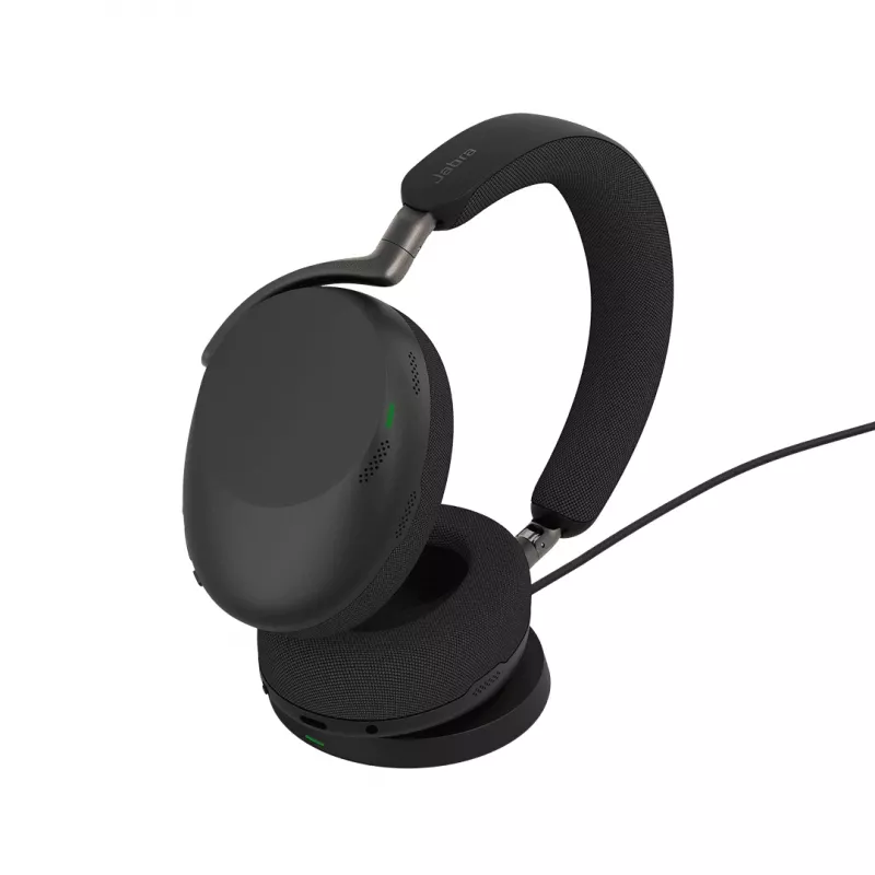 Jabra Evolve3 85 Headset Kabelgebunden & Kabellos Kopfband Telefonate/Musik USB Typ-A Bluetooth Schwarz
