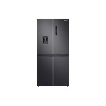 Samsung RF48A401EB4/EO Side-by-Side-Kühlschrank Freistehend 488 L Schwarz