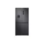 Samsung RF48A401EB4/EO Side-by-Side-Kühlschrank Freistehend 488 L Schwarz