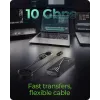 ICY BOX M.2 NVMe SSD-Gehäuse mit USB 3.2 Gen 2 Type-C und RGB-Beleuchtung