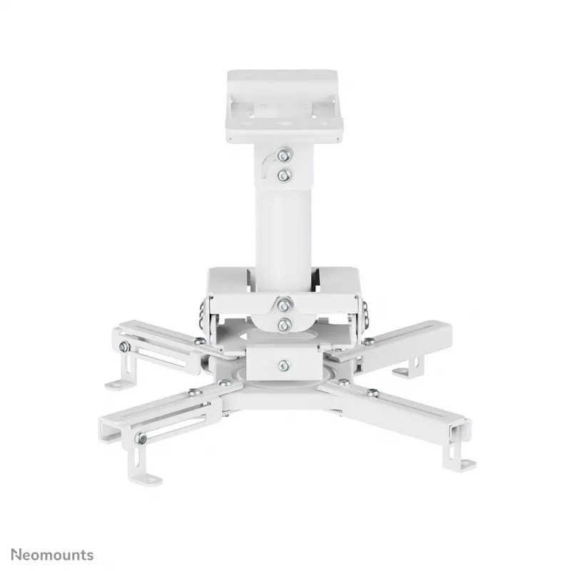 Deckenprojektorhalterung Neomounts CL25-530WH1 — voll beweglich, max. Belastung 45 kg, Höhe 25,5 cm, weiß