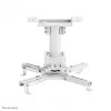 Deckenprojektorhalterung Neomounts CL25-530WH1 — voll beweglich, max. Belastung 45 kg, Höhe 25,5 cm, weiß