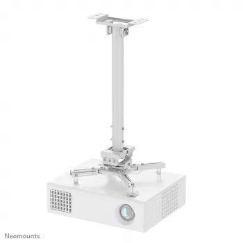Neomounts CL25-540WH1 Beamer-Deckenhalterung – h 60,5–90,5 cm – einfache Montage – voll beweglich