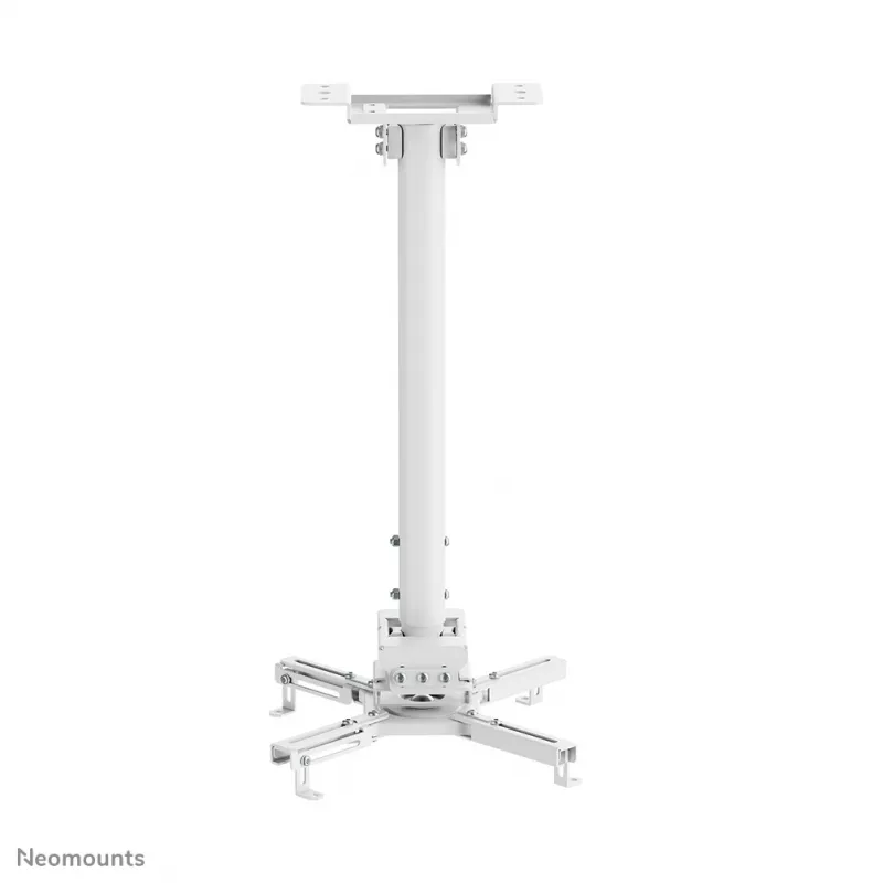 Neomounts CL25-540WH1 Beamer-Deckenhalterung – h 60,5–90,5 cm – einfache Montage – voll beweglich