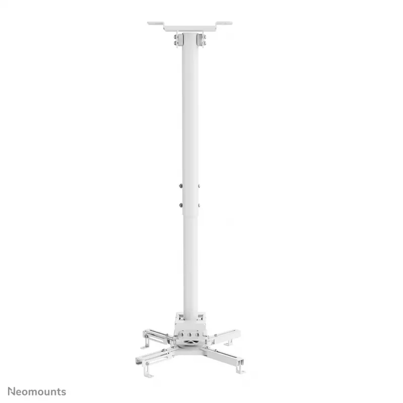 Neomounts CL25-540WH1 Beamer-Deckenhalterung – h 60,5–90,5 cm – einfache Montage – voll beweglich
