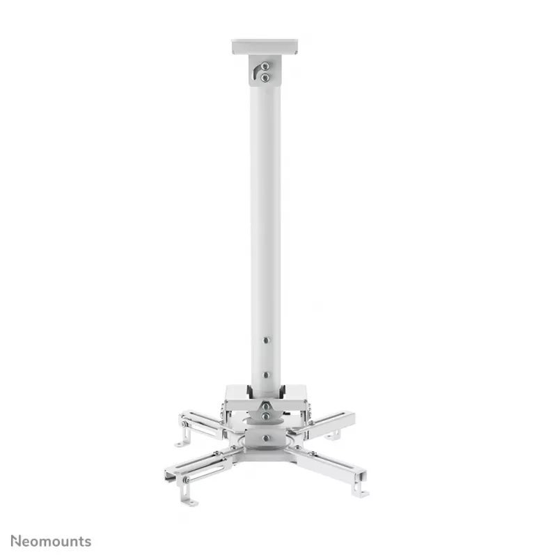 Neomounts CL25-540WH1 Beamer-Deckenhalterung – h 60,5–90,5 cm – einfache Montage – voll beweglich