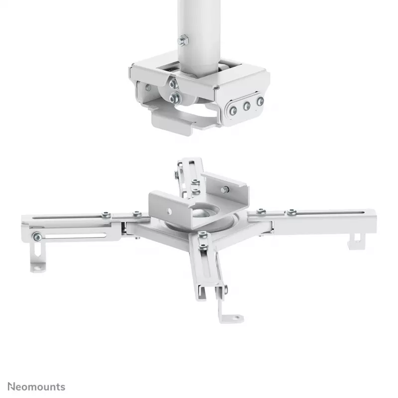 Neomounts CL25-540WH1 Beamer-Deckenhalterung – h 60,5–90,5 cm – einfache Montage – voll beweglich