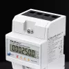Drehstromzähler QOLTEC 50980 — 400 V, 100 A mit Reset
