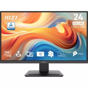 Computer monitor MSI Pro MP241 E14V 23.8 inch (60.5 cm) Full HD 1920×1080 VA LCD, 4 ms, VESA, Schwarz