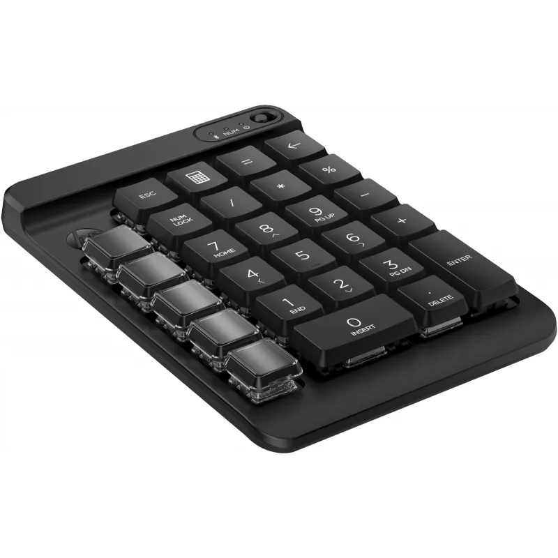 HP 430 Programmierbares drahtloses Tastenfeld, Drahtlos, Bluetooth, Mechanisch, Schwarz