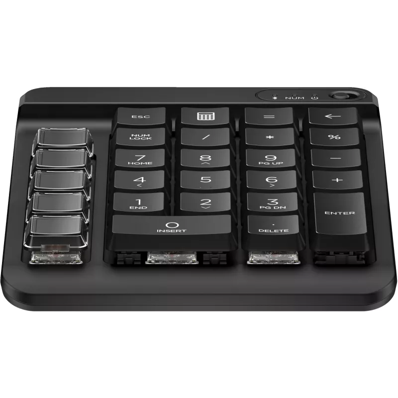 HP 430 Programmierbares drahtloses Tastenfeld, Drahtlos, Bluetooth, Mechanisch, Schwarz