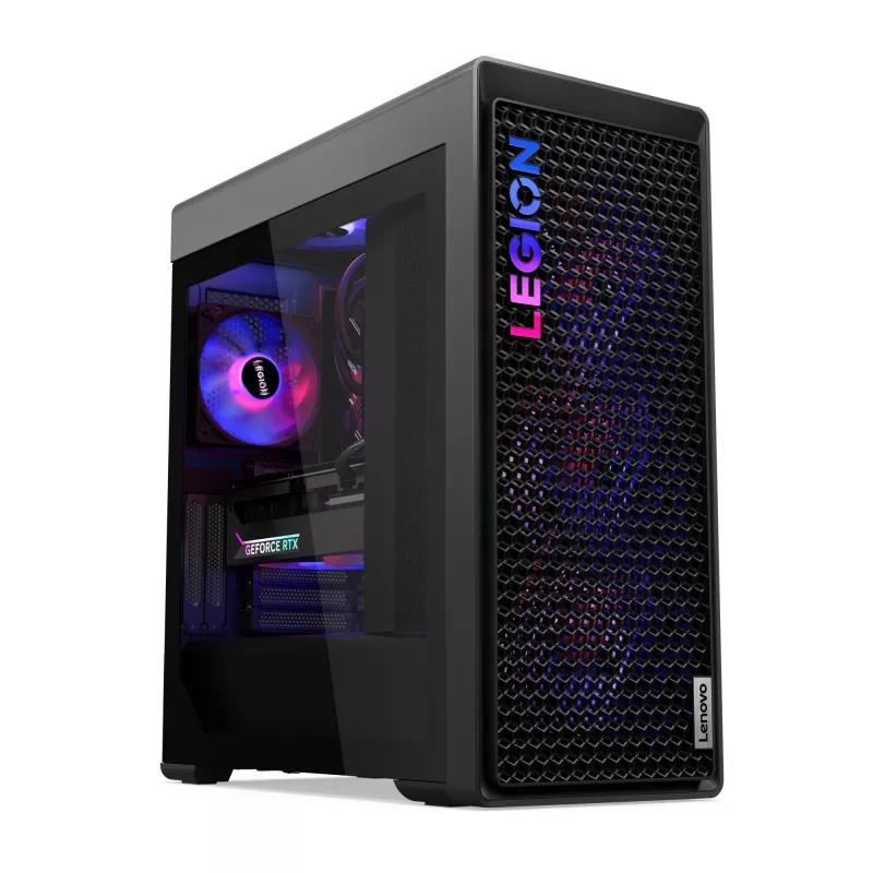Lenovo Legion T7 34IAS10 Intel Core Ultra 7 265KF 32 GB DDR5-SDRAM 1 TB SSD NVIDIA GeForce RTX 5080 Windows 11 Home Tower PC Schwarz