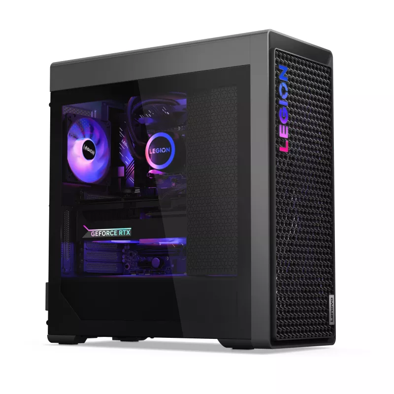 Lenovo Legion T7 34IAS10 Intel Core Ultra 7 265KF 32 GB DDR5-SDRAM 1 TB SSD NVIDIA GeForce RTX 5080 Windows 11 Home Tower PC Schwarz