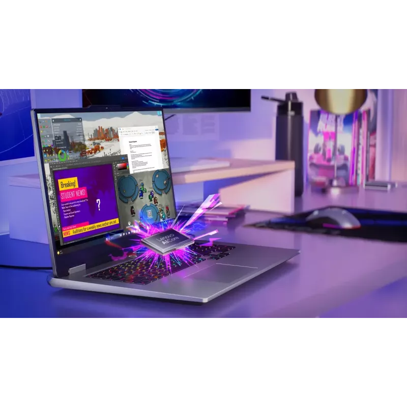Laptop Lenovo LOQ 17IRX10 17,3 Zoll FHD IPS i7-13650HX 16 GB DDR5 1 TB SSD NVIDIA GeForce RTX 5060 8 GB Windows 11 Home Luna Grey