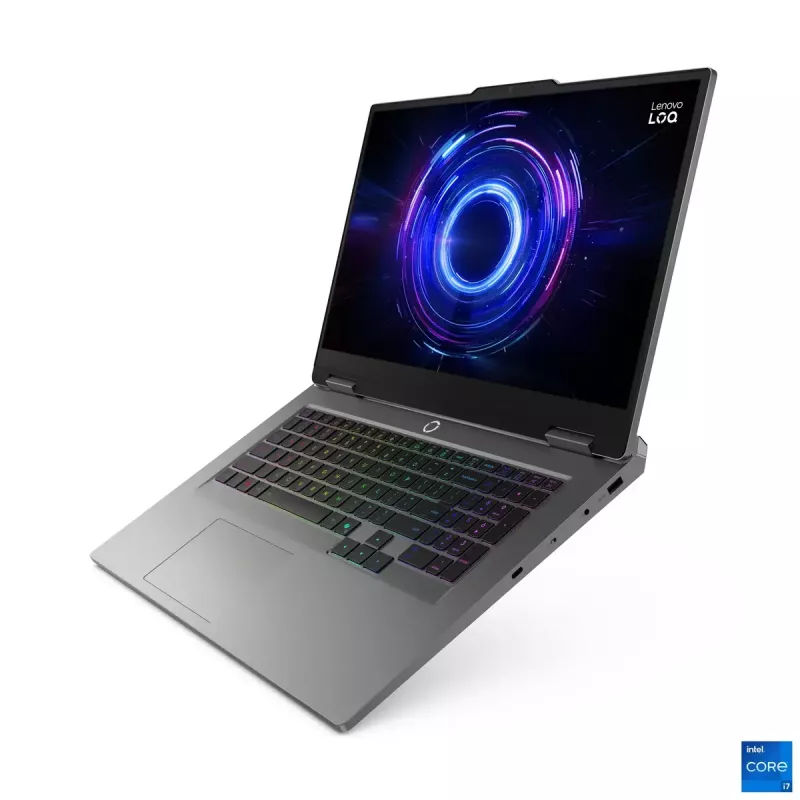 Laptop Lenovo LOQ 17IRX10 17,3 Zoll FHD IPS i7-13650HX 16 GB DDR5 1 TB SSD NVIDIA GeForce RTX 5060 8 GB Windows 11 Home Luna Grey