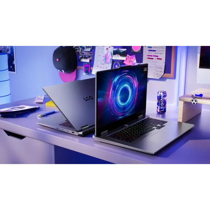 Laptop Lenovo LOQ 17IRX10 17,3 Zoll FHD IPS i7-13650HX 16 GB DDR5 1 TB SSD NVIDIA GeForce RTX 5060 8 GB Windows 11 Home Luna Grey