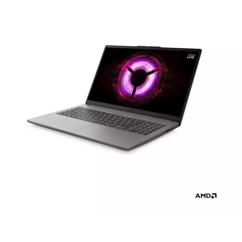 Lenovo LOQ 15ARP10E 39,6 cm (15,6 Zoll) FHD IPS Luna Grey — AMD Ryzen 7 7735HS, 16 GB DDR5, 512 GB SSD, NVIDIA RTX 4050 6 GB, Win11 Home