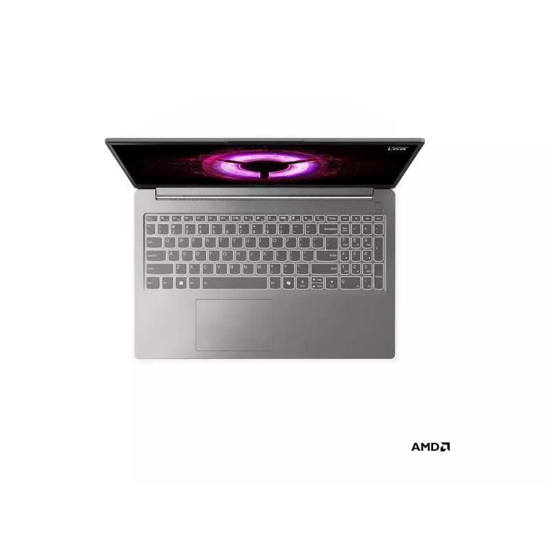 Lenovo LOQ 15ARP10E 39,6 cm (15,6 Zoll) FHD IPS Luna Grey — AMD Ryzen 7 7735HS, 16 GB DDR5, 512 GB SSD, NVIDIA RTX 4050 6 GB, Win11 Home