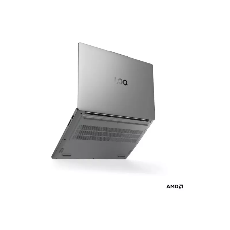 Lenovo LOQ 15ARP10E 39,6 cm (15,6 Zoll) FHD IPS Luna Grey — AMD Ryzen 7 7735HS, 16 GB DDR5, 512 GB SSD, NVIDIA RTX 4050 6 GB, Win11 Home