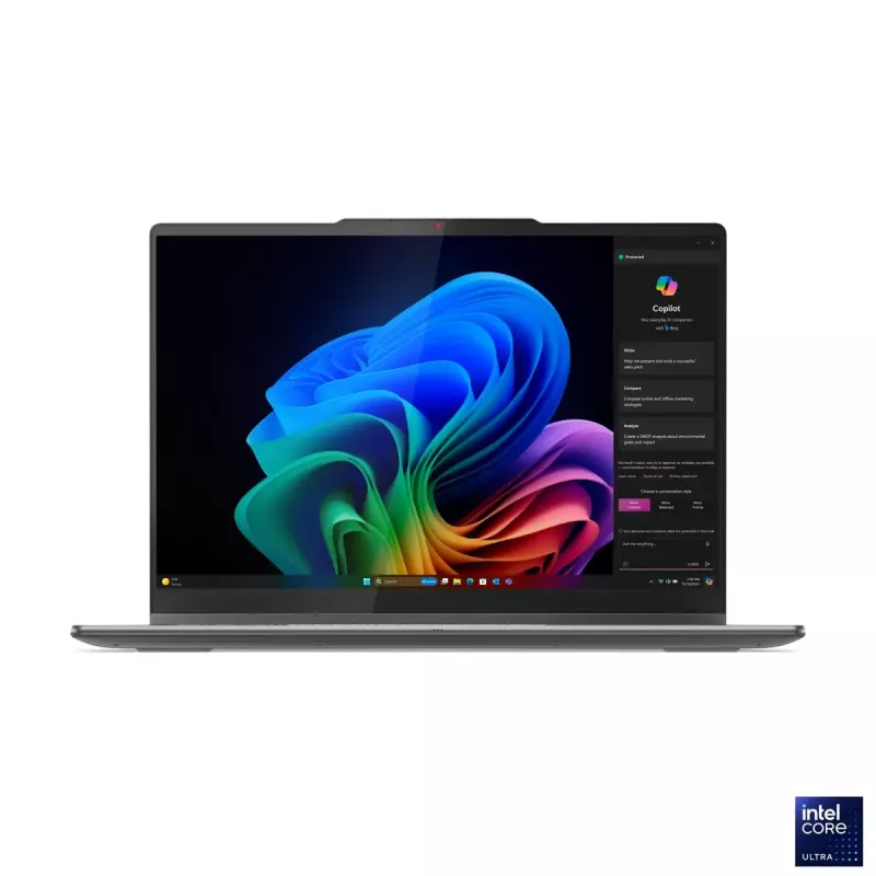 Lenovo Yoga 7 2-in-1 14ILL10 | Luna Grey | 14 Zoll | OLED | Touchscreen | WUXGA | 1920 x 1200 Pixel | Intel Core Ultra 7 | 256V | 16 GB | Verlötet LPDDR5x | Solid-State-Drive-Kapazität 512 GB | Intel Arc Graphics 140V | Windows 11 Home | 802.11be | Bluetooth-Version 5.4 | Tastatursprache Englisch | Tastatur hintergrundbeleuchtet | Garantie 24 Monat(e) | Akkugarantie 12 Monat(e)
