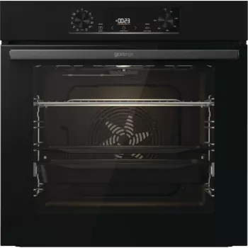 Gorenje Elektrischer Backofen BOS6737E06B RAL9005, Groß, Elektrisch, 77 l, 77 l, 2300 W, 300 °C