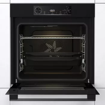 Gorenje Elektrischer Backofen BOS6737E06B RAL9005, Groß, Elektrisch, 77 l, 77 l, 2300 W, 300 °C