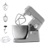 Standmixer Kenwood Chef XL KVL4110S – 1200 W, 6,7 L Edelstahlschüssel, Planetenrührwerk, Mixer, Silber
