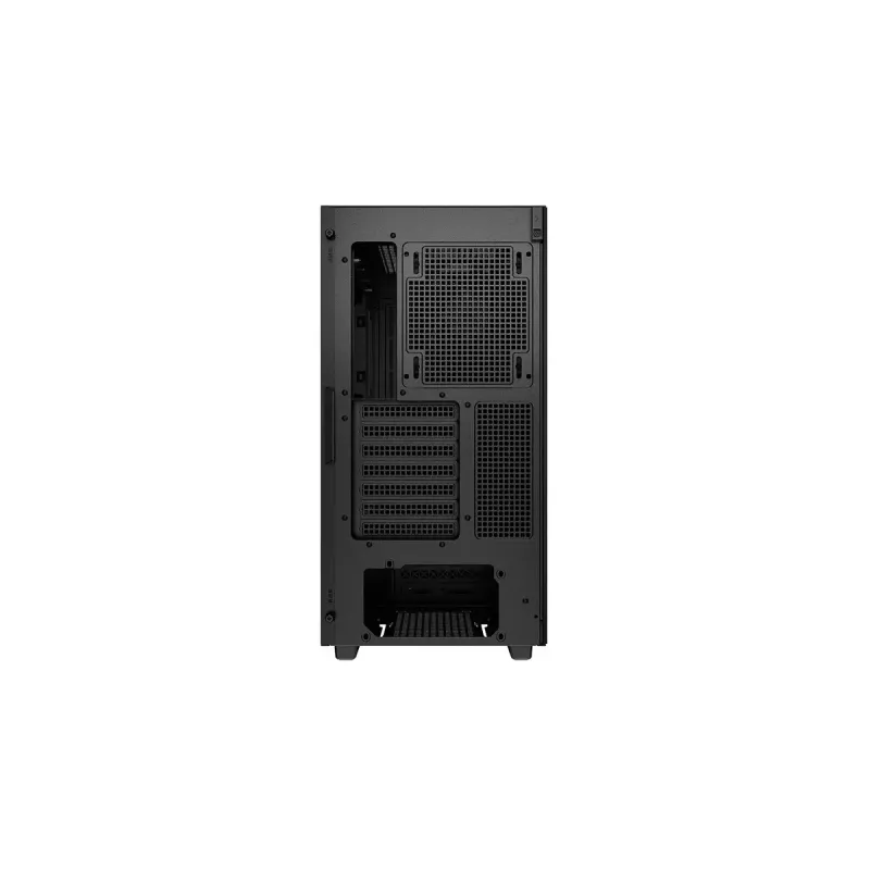 PC-Gehäuse DeepCool CH510 Midi Tower Schwarz — Temperglas, microATX/ATX, unterstützt 360-mm-Radiatoren vorne/oben, maximale GPU-Länge 38 cm, Netzteil unten, 7 Erweiterungsslots