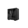 PC-Gehäuse DeepCool CH510 Midi Tower Schwarz — Temperglas, microATX/ATX, unterstützt 360-mm-Radiatoren vorne/oben, maximale GPU-Länge 38 cm, Netzteil unten, 7 Erweiterungsslots