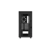 PC-Gehäuse DeepCool CH510 Midi Tower Schwarz — Temperglas, microATX/ATX, unterstützt 360-mm-Radiatoren vorne/oben, maximale GPU-Länge 38 cm, Netzteil unten, 7 Erweiterungsslots