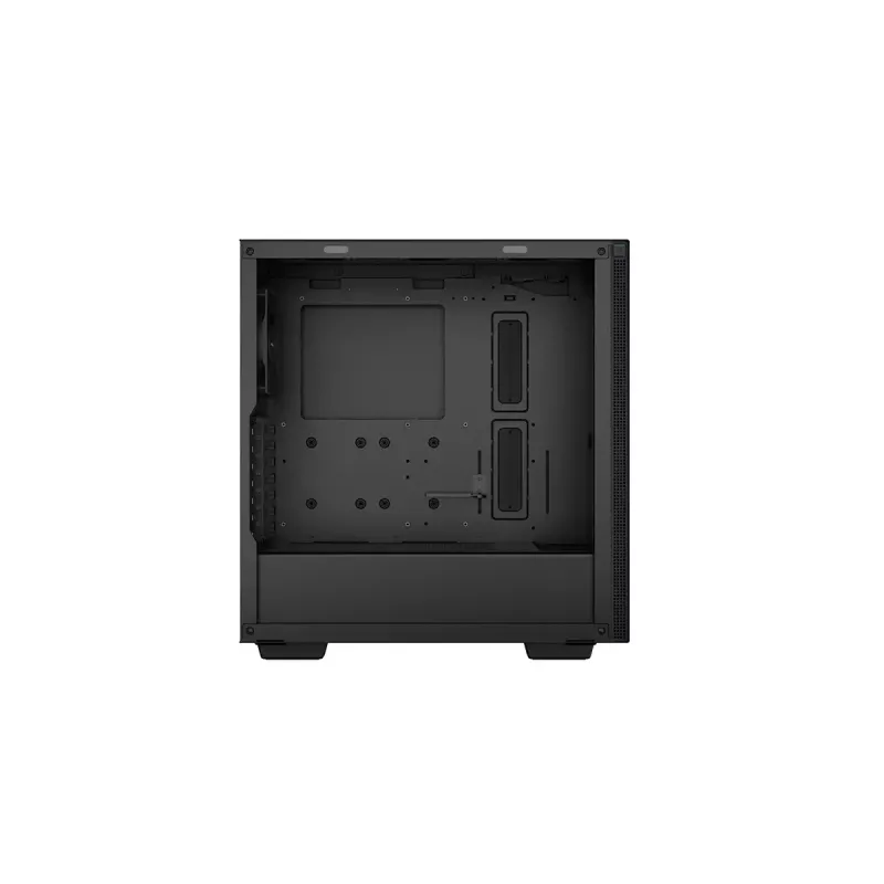 PC-Gehäuse DeepCool CH510 Midi Tower Schwarz — Temperglas, microATX/ATX, unterstützt 360-mm-Radiatoren vorne/oben, maximale GPU-Länge 38 cm, Netzteil unten, 7 Erweiterungsslots