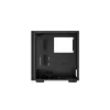 PC-Gehäuse DeepCool CH510 Midi Tower Schwarz — Temperglas, microATX/ATX, unterstützt 360-mm-Radiatoren vorne/oben, maximale GPU-Länge 38 cm, Netzteil unten, 7 Erweiterungsslots