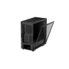 PC-Gehäuse DeepCool CH510 Midi Tower Schwarz — Temperglas, microATX/ATX, unterstützt 360-mm-Radiatoren vorne/oben, maximale GPU-Länge 38 cm, Netzteil unten, 7 Erweiterungsslots