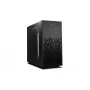 PC-Gehäuse DeepCool Matrexx 30 SI Mini Tower — Micro ATX/Mini-ITX, 3x3,5 Zoll + 2x2,5 Zoll Einschübe, 25 cm GPU, 15,1 cm CPU-Kühler, obenliegendes Netzteil, schwarz