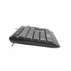 Kabelgebundene USB-Tastatur NATEC NKL-1151 — Schwarz, CZ-SK (slowakisches) Layout, 104 Tasten, USB-Kabel, 1,8 m Kabel