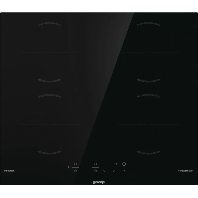 Gorenje GI6401BSCE Schwarz Einbau 59 cm Zonen-Induktionskochfeld 4 Zone(n)