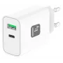 Techly IPW-USB-30WACG mobiles Ladegerät Universal Weiß AC Schnellladung Innenbereich