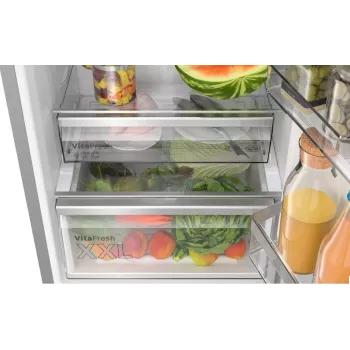 Bosch Serie 6 KGN39LBCF Kühl-Gefrierkombination Freistehend 363 L Schwarz