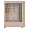 PC-Gehäuse ASUS ProArt PA401 Wood Edition Beige — Mid-Tower, Frontblende aus Metall