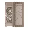 PC-Gehäuse ASUS ProArt PA401 Wood Edition Beige — Mid-Tower, Frontblende aus Metall