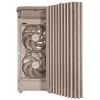 PC-Gehäuse ASUS ProArt PA401 Wood Edition Beige — Mid-Tower, Frontblende aus Metall
