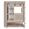 PC-Gehäuse ASUS ProArt PA401 Wood Edition Beige — Mid-Tower, Frontblende aus Metall