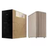 PC-Gehäuse ASUS ProArt PA401 Wood Edition Beige — Mid-Tower, Frontblende aus Metall