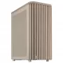 PC-Gehäuse ASUS ProArt PA401 Wood Mesh PWM Beige — ATX, Holz, 2×160 mm Front, 1×120 mm Heck, 2×3,5-Zoll + 2×2,5-Zoll Schächte