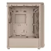 PC-Gehäuse ASUS ProArt PA401 Wood Mesh PWM Beige — ATX, Holz, 2×160 mm Front, 1×120 mm Heck, 2×3,5-Zoll + 2×2,5-Zoll Schächte