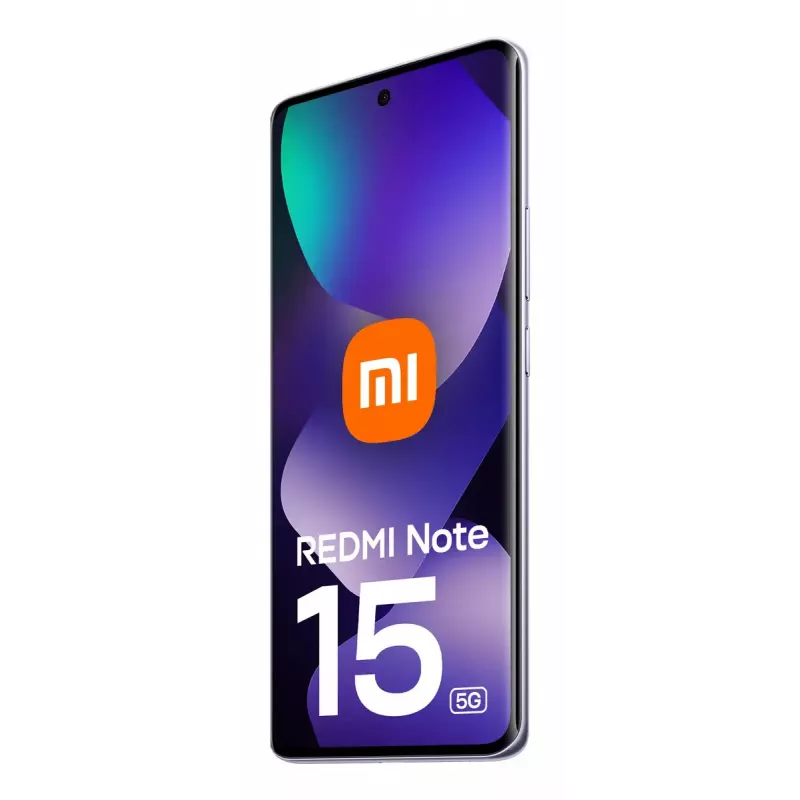 Smartphone Xiaomi Redmi Note 15 5G — Snapdragon 6 Gen 3, 8 GB RAM, 256 GB, 6,67 Zoll FHD+, 108 MP, 5520 mAh, Lila