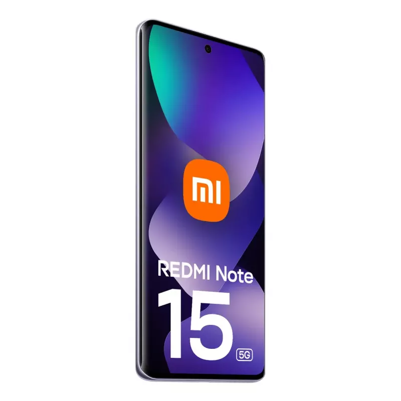 Smartphone Xiaomi Redmi Note 15 5G — Snapdragon 6 Gen 3, 8 GB RAM, 256 GB, 6,67 Zoll FHD+, 108 MP, 5520 mAh, Lila